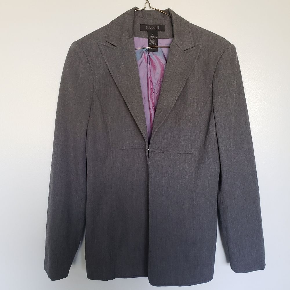 The Limited Stretch Collection Grey Suit Jacket